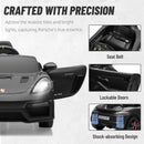 Porsche 718 12V Electric Ride-On Car for Kids - Black