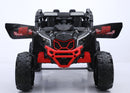 24V Black Electric UTV Ride-On Car for Kids with 400W Motor and Remote Control