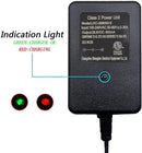 Weelye 28.8V Kids Ride-On Car Power Adapter, 24V Round Hole Charging Unit with Indicator Light