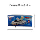 Interactive Police Car Toy with Lights, Music, and 360-Degree Gull Wing Doors for Kids