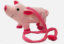 Interactive Pink Walking Pig Toy with Sound - 12" x 8"