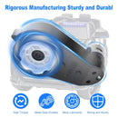 12V High-Speed RS550 Gearbox Motor Set for Powered Wheels - 2 Pieces