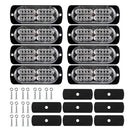 Set of 8 Blue LED Flashing Lights for 12-24V Truck Grills