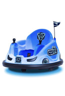Glow Light-Up Bumper Car Ride-On Toy with 360 Spins for Kids Aged 3 and Up