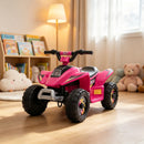 Pink 6V Children’s Electric Quad ATV Ride-On Vehicle