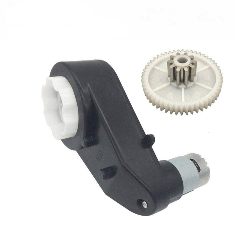 12V 550 High Torque DC Motor with 40000RPM Gearbox for Kids Ride-On Vehicles