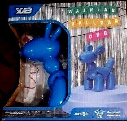 Walking Balloon Dog Toy in 3 Colors, Sizes 4", 7", and 8" for Ages 8+