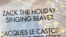 Avon Zack Christmas Animated Singing Beaver Plush Toy - 2012 Edition
