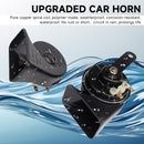 12V High-Volume Waterproof Train and Truck Horn Replacement Set