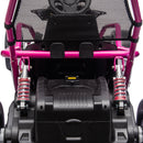 24V 400W Kids Electric Drift Go Kart with Rear Suspension and Roll Cage