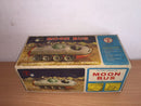 Interactive Space Moon Bus Rover with Lights - 9.5" Vintage Collectible from Hong Kong