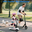Illuminated Electric Scooter for Children 3-12 Years, Spacious Deck, 3 Height Settings