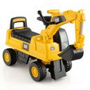Caterpillar Kids Ride-On Excavator with Swiveling Digging Bucket and Storage