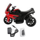 Red 6V Electric Ride-On Motorcycle for Kids with Remote Control and LED Lights🏍️