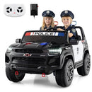 24V 4WD Licensed Chevrolet Electric Police Car for Kids - 2-Seater Ride-On
