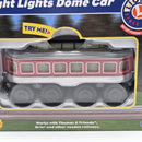 Lionel Wooden Railway Luminous Dome Car & Clatter Coal Car