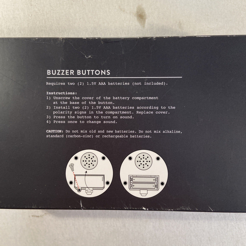 Yes and No Buzzer Buttons with 10 Sayings – Fun Gift for Teacher, Boss, Mom, or Dad