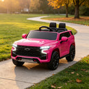 Pink 12V Electric Ride-On Car for Girls