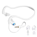 HydroActive Short-Cord Waterproof Headphones with 3.5 mm Wired Connection