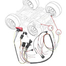 Electric Conversion Kit for Children's Ride-On Toys | 6V, 12V, 24V Wire Harness & Switch