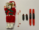 Musical Battery-Powered SKATE & SKI Bear, Complete and New in Box