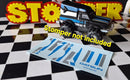 💦 WATERSLIDES Decals for Gen 2 Black Datsun Schaper Stomper 4x4 Truck