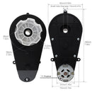High-Speed 24V RS555 Gearbox Motor for Ride On Cars with 12mm Shaft, 40000 RPM