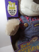 Retro Bubba the Wisecracking Talking Bear by Tyco 1997