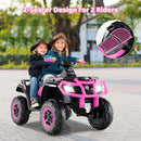 24V Dual Seat 4WD Ride-On ATV with Bluetooth, 5MPH Speed