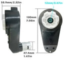 12V High-Performance Motor Gearboxes for Kids Electric Cars – 40000 RPM Enhancement Kit