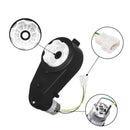 Set of 2 High-Speed 24V 40000RPM Ride On Car Gearbox Motors for Power Wheels Enhancement