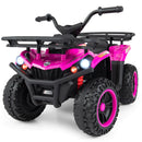 24V 4-Wheel Electric Ride-On Toy with Slow Start, Music, Stories, and Multimedia Ports