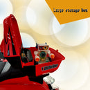 12V Electric Motorcycle Toy for Kids with LED Lights, Music, and Trunk, Ages 3-6