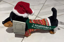 Gemmy Holiday Singing Dachshund Animated Plush Toy