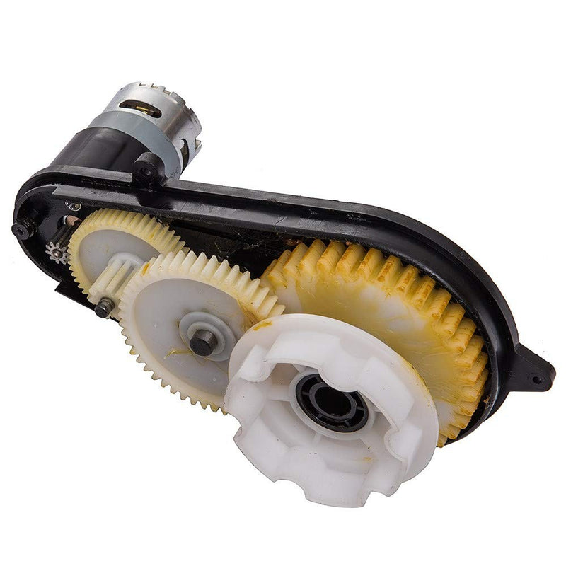 12V 550 High Torque DC Motor with 40000RPM Gearbox for Kids Ride-On Vehicles
