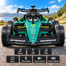 Aston Martin AMR26 24V Green Electric Ride-On Car for Kids with Remote Control and Bluetooth