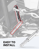 Chrome Lever Shaft Inner Shift Rod Kit in 304 Stainless Steel