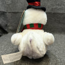 Gemmy Holiday Wobbling Christmas Duck Plush Toy - 10" Singing and Dancing 2015 Edition