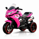 41" 12V Electric Ride-On Trike with LED Lights for Kids Aged 3-6 Years