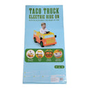 Taco Truck 12V Electric Ride-On Vehicle with 40 Fun Accessories