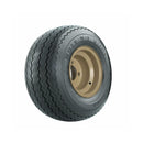 GTW 8-Inch Golf Cart Wheel and Tire Set with Stone Steel Design