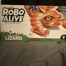 ZURU Robo Alive Frilled Neck Lizard Interactive Battery-Powered Toy for Ages 3+