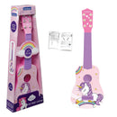 Lexibook Children's Unicorn Guitar with 6 Nylon Strings, 21’’ Long