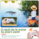 GearRoot 1:18 Remote Control Crocodile Boat for Pool and Bathroom Play for Ages 6 and Up