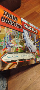 Electric Train Coaster Adventure Set for Kids 5 and Up – 112 Pieces