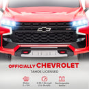 Red Chevy TAHOE SUV Ride-On Electric Toy Car for Kids with Remote Control