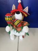 Musical Animated Mariachi Dog that Sings "The Macarena" and Shakes Maracas