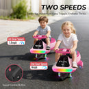 Umatoll 12V Electric Wiggle Car - Fun Birthday Toy for Kids Aged 3 and Up