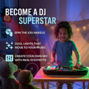 Tiesto Kids DJ Controller with Jog Wheel, Tempo Slider, and LED Pads