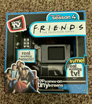 Basic Fun! Tiny TV Classics Friends Season 4 Clips Mini Working TV & Remote